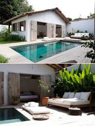 29 Romantic Swimming Pool Ideas Developing A Garden Around Your House Is A Fantastic Lifelong Project After Playtime It Pool Houses Pool House Swimming Pools