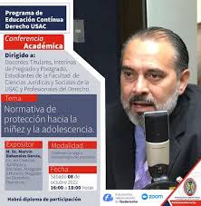 Conferencia Normativa de protección hacia la niñez y la adolescencia