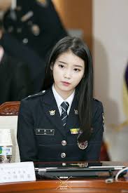 8 Gorgeous Photos Of Iu The Senior Police Officer Military Girl Police Women Military Women