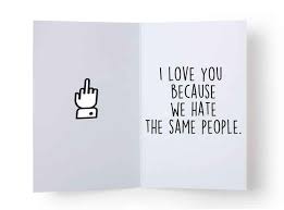 Birthday Card Ideas For Your Best Friend For The Best Friend Who Shares The Same Enemies As You Best Friend Valentines Funny Valentines Cards Birthday Cards For Friends