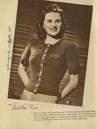 It was a way to repurpose precious material scraps into something useful, such as warm winter hats. Lux Knitting For 1940 20 Designs C 1940s Booklet Subversive Femme