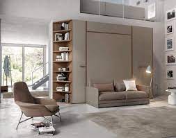 Whether you choose the rich luster of espresso brown or the contemporary european style of sierra maple, our gorgeous curved wood. Contemporary Murphy Beds Modern Wall Beds San Diego