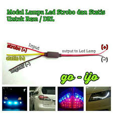 Cocok untuk meja kerja, meja komputer, meja tv, cpu desktop dan perangkat lainnya yang memiliki port usb. Lampu Rem Led Modul Strobo Kedip 3x