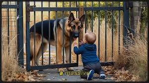 German Shepherd Head was Stuck in Metal Gate What Baby did Next Left  Everyone in Tears! | Pet World | Facebook