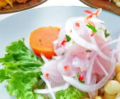 Ceviche Ceviche Lebensmittel Essen