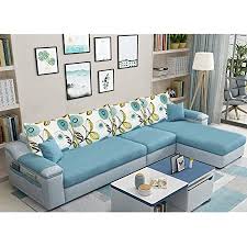 Set of 40original abstract painting green painting | etsy. Woodcasa 6 Seater Roman Rhs Fabric L Shape Sofa Set Sky Blue Light Grey Amazon In Furniture