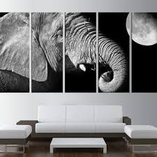 Black And White Elephant Wall Pictures Elephant Wall Art Canvas Black And White Canvas Print Animal Large Canvas Print Extra Large Wal Extra Large Wall Art Elephant Wall Art Large Canvas Prints