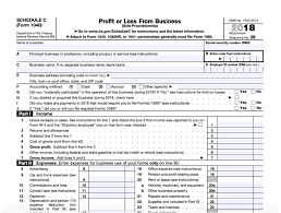 Use your hints to be able to fill in established track record job areas. Checklist For Irs Schedule C Profit Or Loss From Business 2018 Tom Copeland S Taking Care Of Business