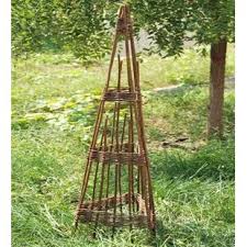 Each set contains one circle, zig zag and hexagon shaped trellis to support your plants. Obelisk Trellises You Ll Love In 2021 Wayfair