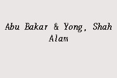 Putri abu bakar, siti aisyah, dinikahkan dengan nabi. Abu Bakar Yong Shah Alam Legal Firm In Shah Alam