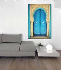 Tableau Porte Orientale 1 Portes Marocaines Tableau Deco Interieure Deco Orientale
