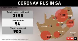 Well, it just might have to: Sa Coronavirus Cases Now At 3 158 With 54 Deaths