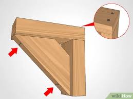 Since my plan was to hang yard tools below the shelf, i decided to anchor the shelves from the ceiling to keep the space be… 3 Ways To Build Garage Shelving Wikihow