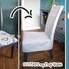 Sure fit cotton duck washable chair slipcover. 1