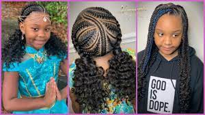 As a result, the kids of african american ethnicity is also being decorated with the side braids. Trendy Braids For Kids 2021 60 Adorable Braid Hairstyles For Kid Braids For Kids Kids Braided Hairstyles Kid Braid Styles