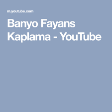 Banyo Fayans Kaplama Youtube Banyo Fayanslari Banyo Youtube