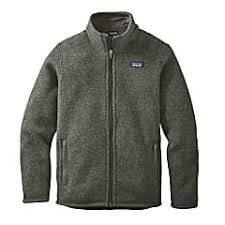 Buy Patagonia Boys Better Sweater Jacket Industrial Green