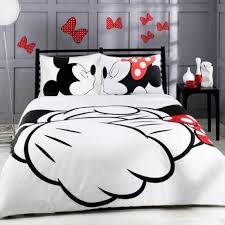 mickey mouse cartoon bedding set in 2021 minnie mouse bedding mickey mouse bedding disney bedding