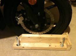 Wheel chocks can also be tricky to move once the job is done. Wheel Chocks Victory Motorcycles Motorcycle Forums