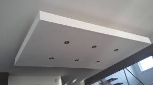 Bricolage De L Idee A La Realisation Inspiration Bricolage Et Decoration Un Caisson Decaissement Au Plafon Plafond En Placo Decoration Plafond Plafond