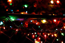 Lights On Chain Link Fence Christmas Lights Wallpaper Christmas Lights Christmas Wallpaper Free