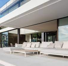 gloster grid collection luxury outdoor furniture modern luxury outdoor furniture