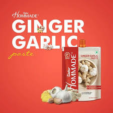 Add the garlic, ginger, mint, cilantro, lemon juice and 3 tablespoons oil to a large resealable bag. Buy Dabur Hommade Ginger Garlic Paste 100 Gm Online At Best Price Bigbasket