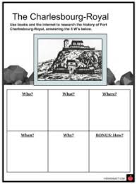 To print the coloring page: Jacques Cartier Facts Worksheets Career Discoveries Exploration Kids