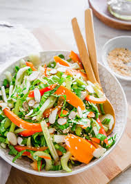Juice of two limes (not in photo, dang). Bok Choy Salad Baby Bok Choy Salad With Sesame Soy Dressing