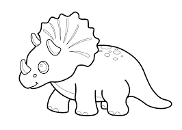 Für echte entdecker haben wir jetzt coole dinosaurier ausmalbilder! Ausmalbilder Triceratops Kostenlos Herunterladen Oder Ausdrucken