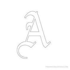 printable old english letter stencils free printable stencils free stencils printables free stencils printables templates stencils printables templates