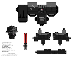 Paper Craft Super Hero Templates From Cubecraft Star Wars Printables Paper Toys Star Wars Crafts