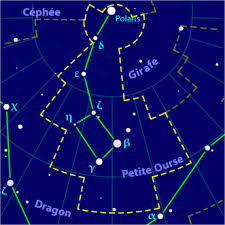 Petite Ourse Wikipedia Petite Ourse Carte Constellation Constellations