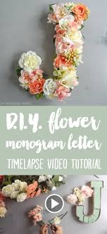 Once you have decided what type of wood you want to build with, here are a few awesome diy wooden click on the project you like and go to the project page. Diy Flower Monogram Letter Timelapse Video Tutorial The Thinking Closet