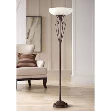 Volero Oil Rubbed Bronze Light Blaster Torchiere Floor Lamp 64m47 Lamps Plus In 2020 Torchiere Floor Lamp Floor Lamp Styles Bronze Lighting