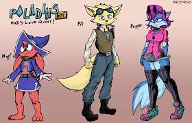 RuddyRzaq 🇵🇪 on X: (Eng) Paladins Est Is a project I'm making that is  based on creating a romantic comic based on the school life of Pip and  Moji, here are some