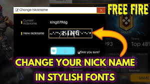 Free fire stylish name 2021 january 12, 2021 august 3, 2019 by nikhlesh jaiswal hello friends welcome to our blog, friend today we are going to give you some stylish nick name of garena free fire game which looks very good and with the help of which you can change your normal nickname to stylish nick name. How To Change Free Fire Nick Name In Stylish Fonts How To Change Nick Name In Stylish Fonts Youtube