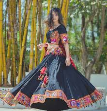 Readymade Saree Blouse Online Usa Black Silk Blouse With Golden Embridery Navratri Chaniya Choli Navratri Dress Garba Dress