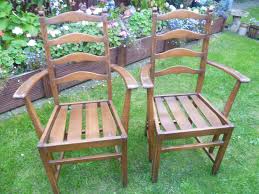 Reduced 2 Vintage Ercol Carver Ladder Back Dining Chairs Model 715 6 Available Ebay