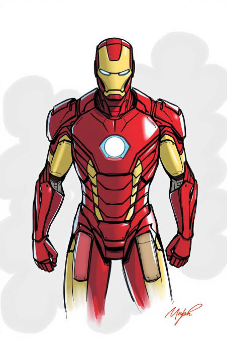 Iron Man Simple Drawing | Iron man face drawing easy for kids, Iron man  drawing full