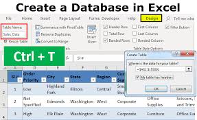 Template for manager which allows monitors the result of outgoing calls to customers download. Database In Excel Step By Step Guide To Creating Database In Excel