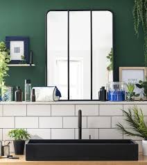 Miroir En Metal Noir 60x81 Colby Maisons Du Monde En 2020 Miroir En Metal Noir Deco Murale Design Miroir Metal