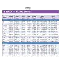 scubapro bcd size chart scuba pro size chart anchor dmc