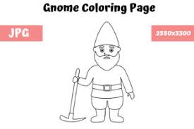 Check spelling or type a new query. Gnome Coloring Page For Kids Graphic By Mybeautifulfiles Creative Fabrica