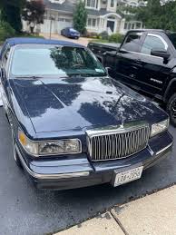 Image result for Deep Navy Blue 1997 Town Car
