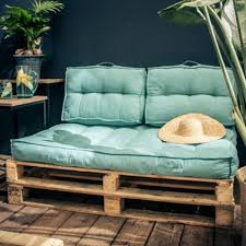 dossier coussin palette spirit garden taille 60x40 cm coussin pour palette canape palette mobilier de salon