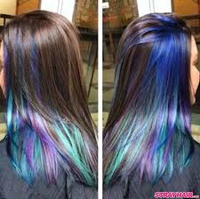 Oil Slick Hair Color Is One Of The Most Amazing Things You Ve Ever Seen With Hair Oil Slick Hair Color Hair Styles Peacock Hair Color