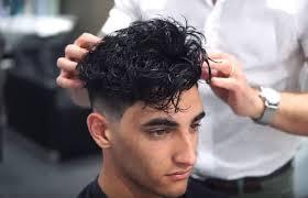 There is a line up on the front of the head as well. 50 Best Curly Hairstyles Haircuts For Men 2021 Guide