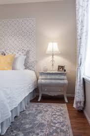 The mustard yellow coloring in this room reminds me of the 1960's era. Gray And Yellow Bedroom Houzz