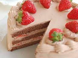 苺のチョコレートショートケーキ by flan レシピ いちご デザート ショートケーキ レシピ